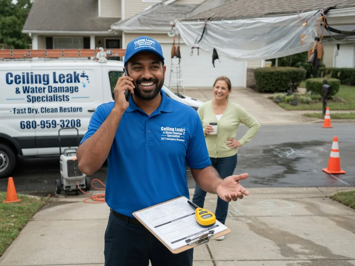 Ceiling Leak Cleanup Arvin, CA FAQs